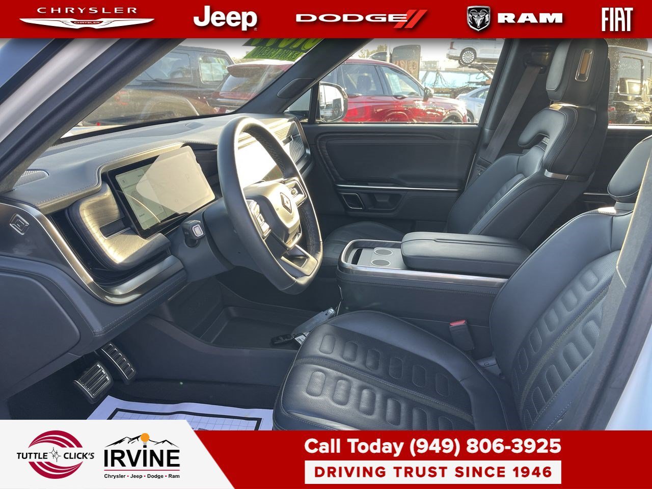 Used 2023 Glacier White Rivian Adventure image 17