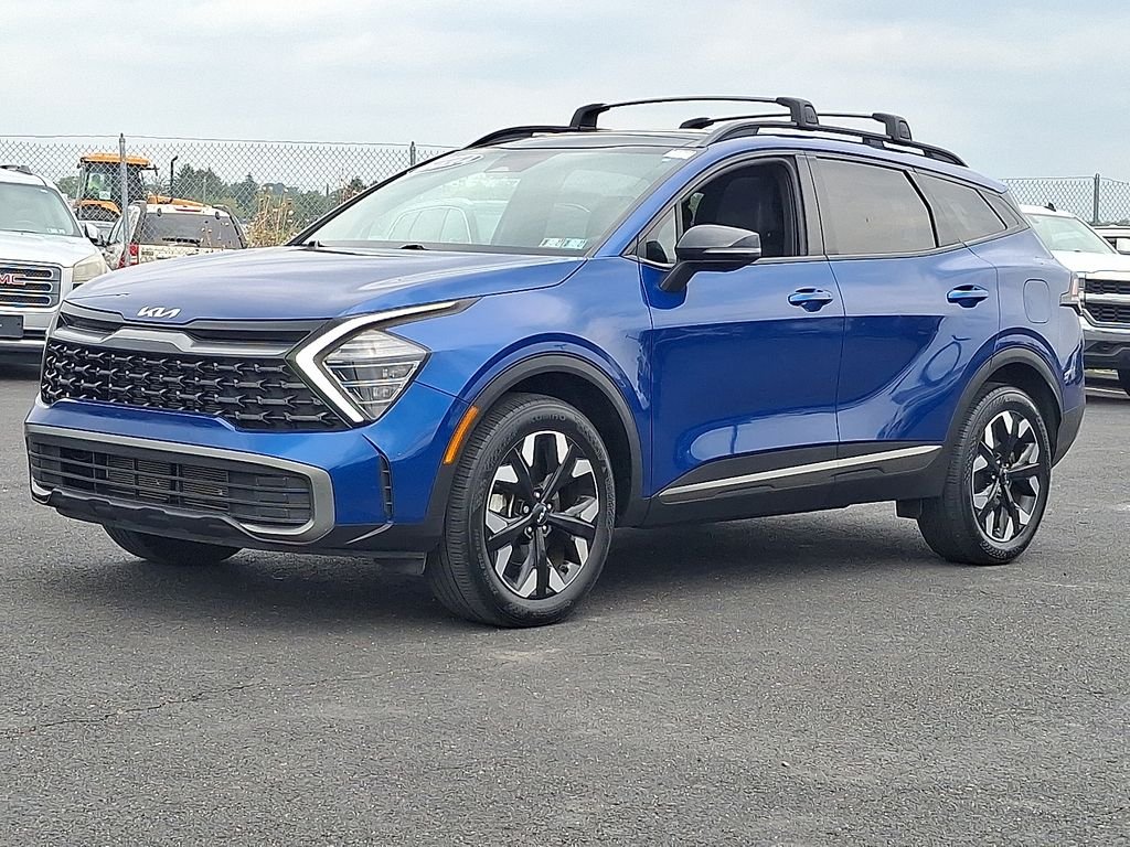Certified Used 2024 Blue Kia X-Line image 3