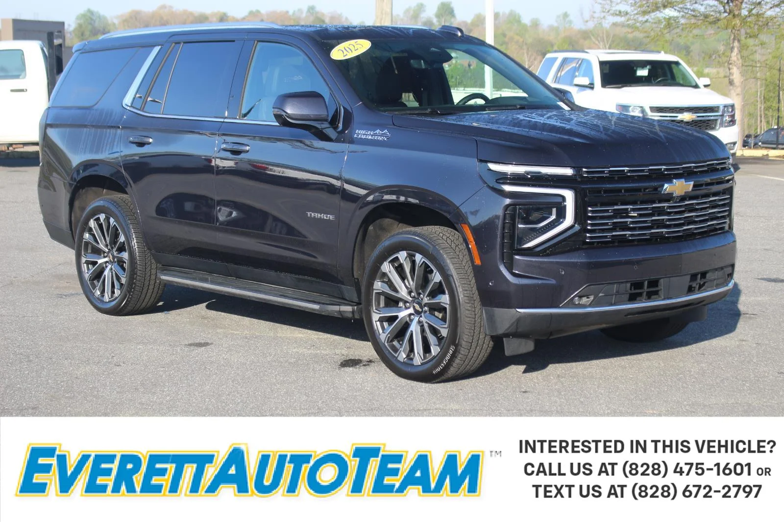 Used 2025 Dark Ash Metallic Chevrolet High Country image 1