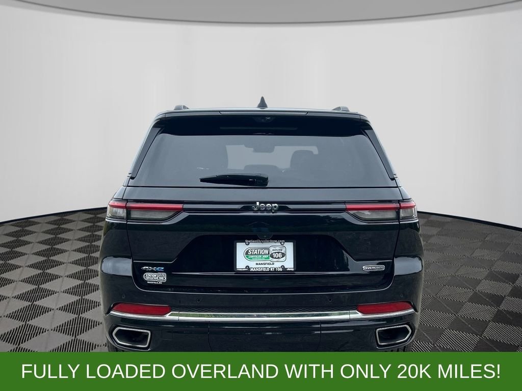 Used 2023 Black Jeep Overland 4xe image 4