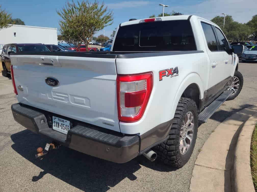 Used 2021 Oxford White Ford King Ranch image 4