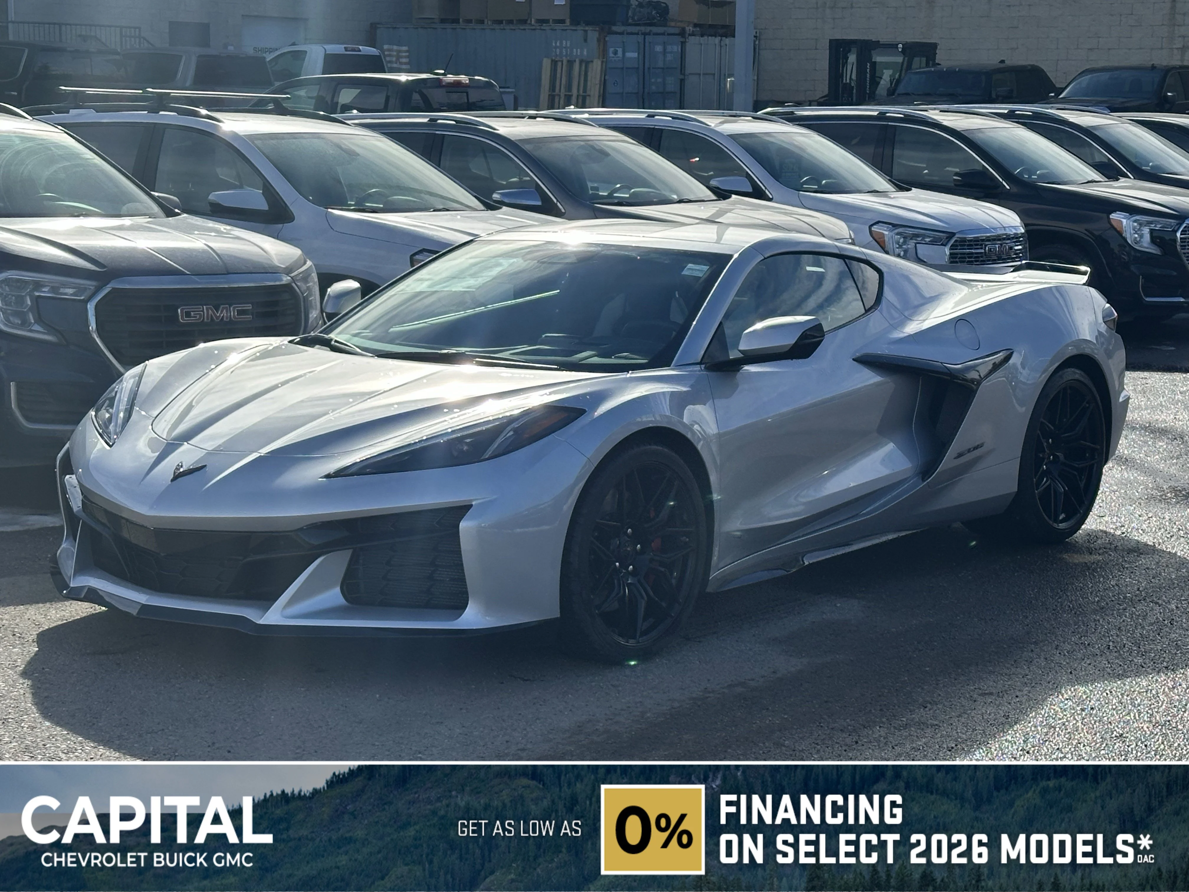 New 2026 Blade Silver Metallic Chevrolet 2LZ Z06 image 1