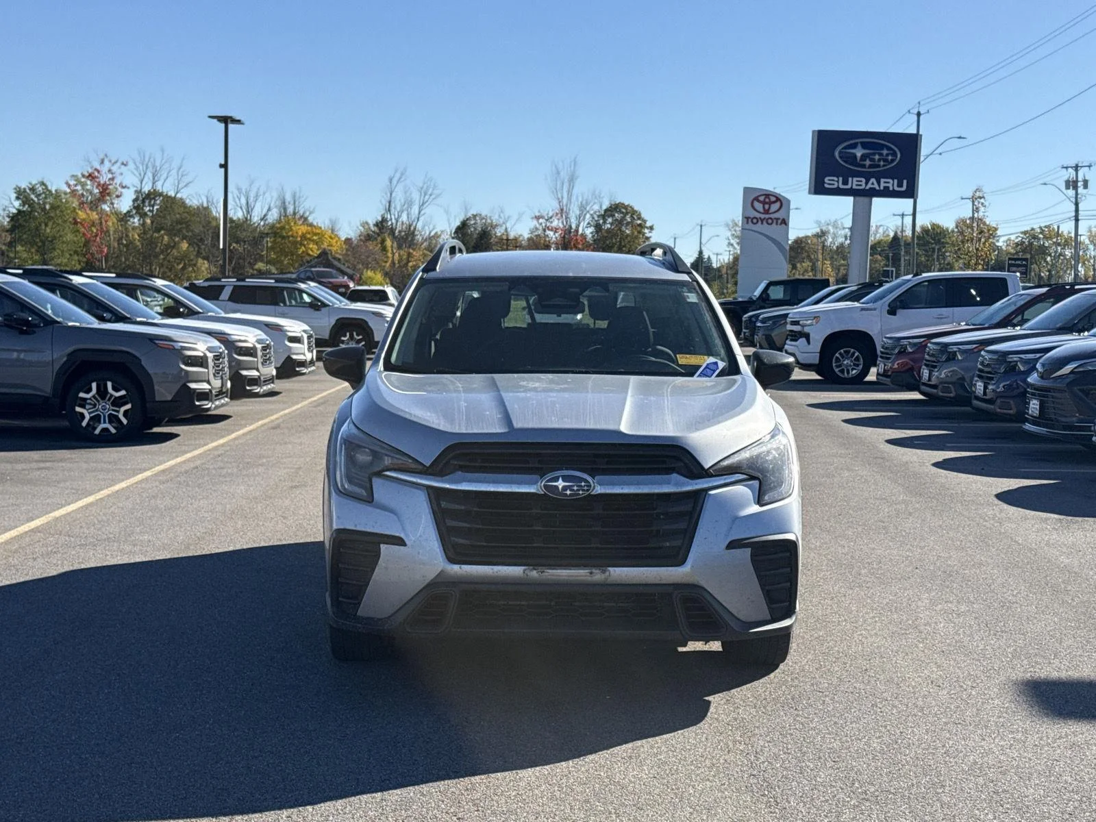 Used 2024 Ice Silver Metallic Subaru Base image 2