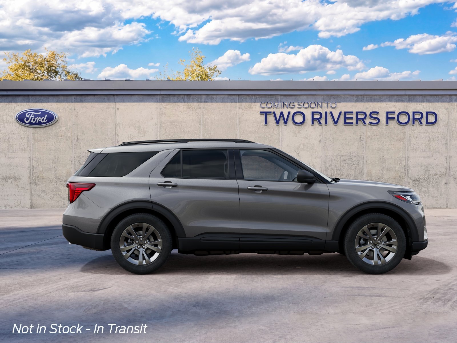 New 2027 Carbonized Gray Metallic Ford Active image 5