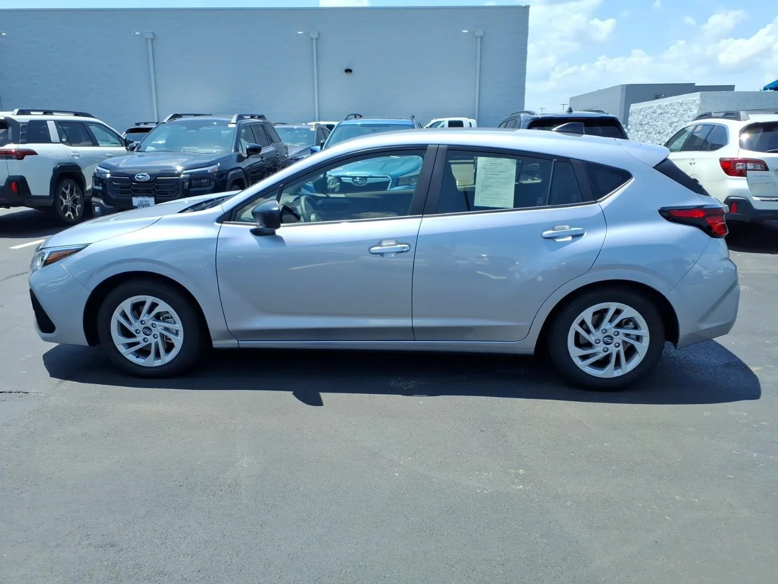 Used 2025 Ice Silver Metallic Subaru SEDAN image 4