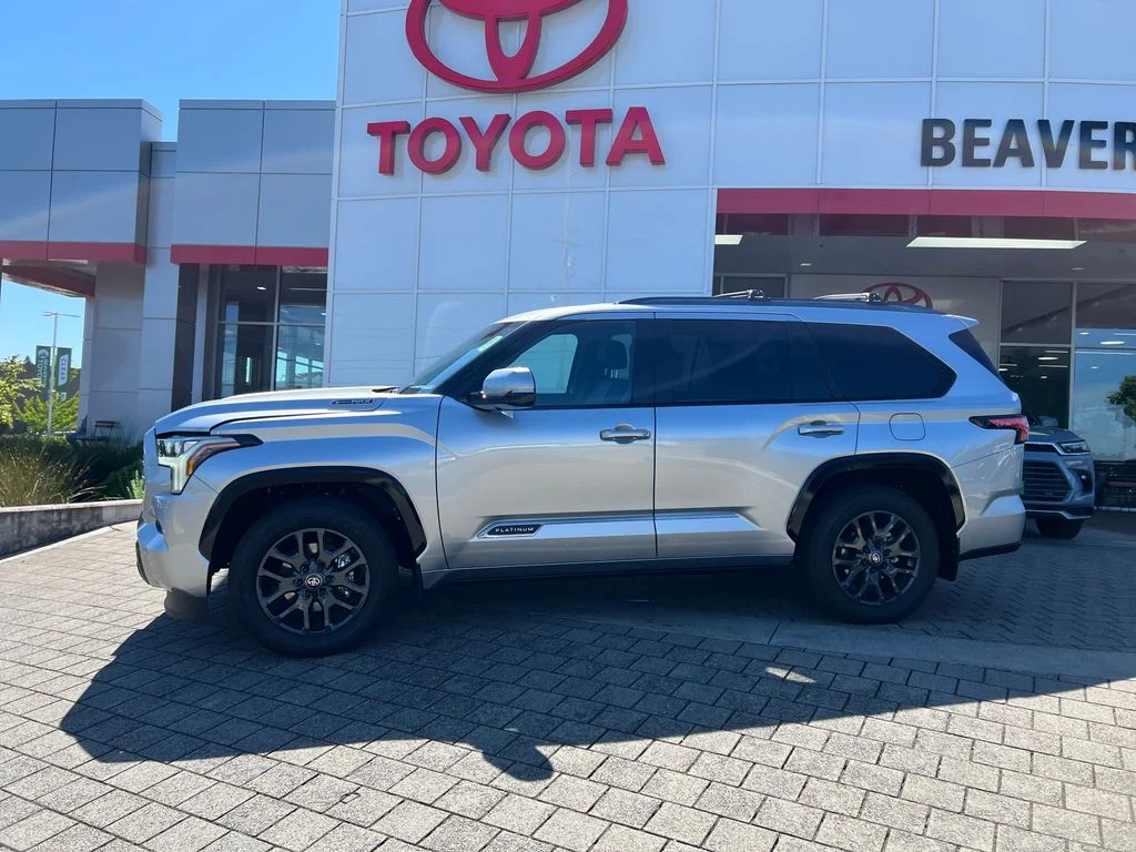 New 2026 Celestial Silver Metallic Toyota Platinum image 2