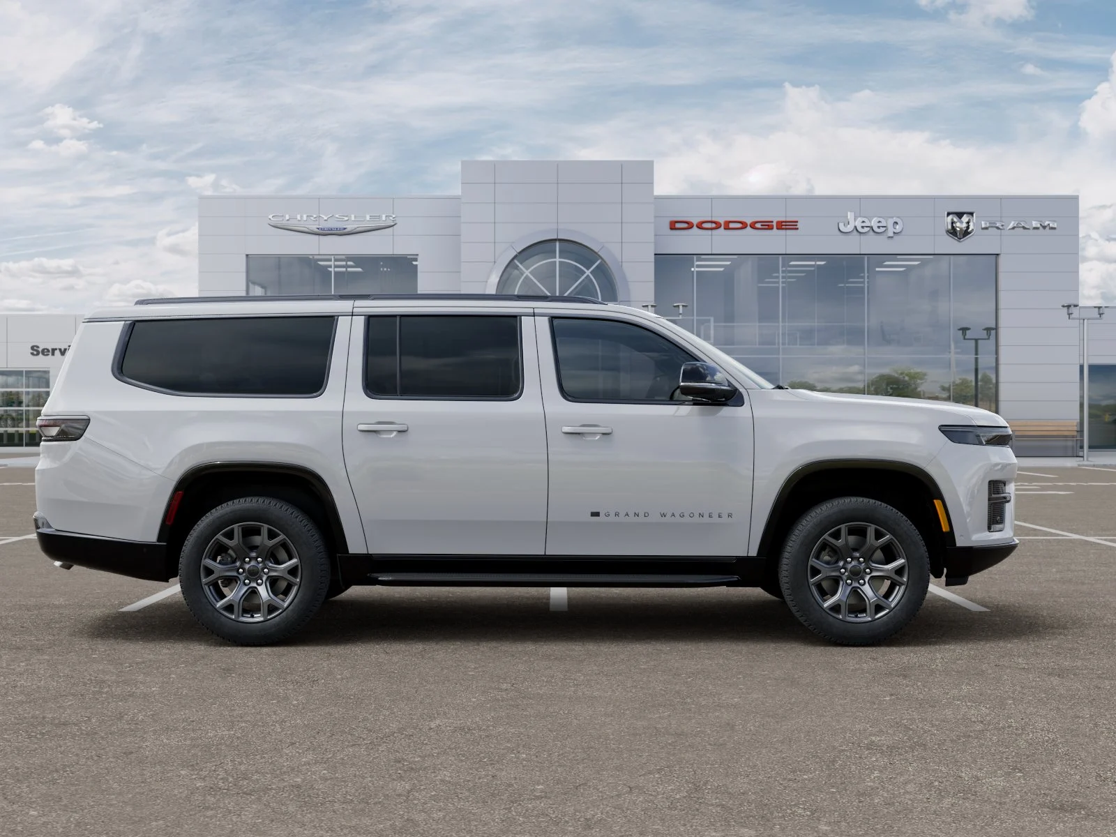 New 2026 Bright White Clear-Coat Exterior Paint Jeep Limited Altitude image 53