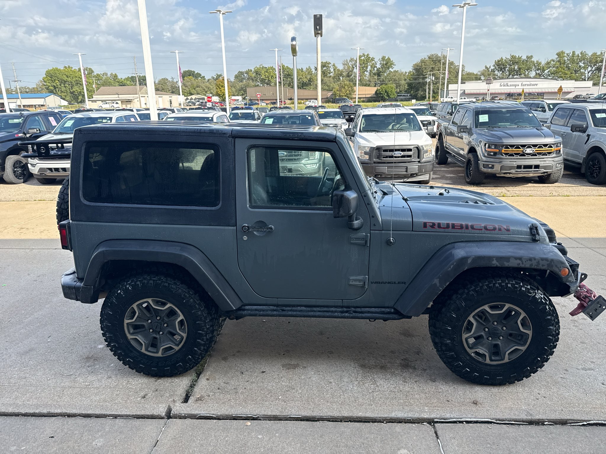 Used 2014 Anvil Clear Coat Jeep Rubicon X image 4