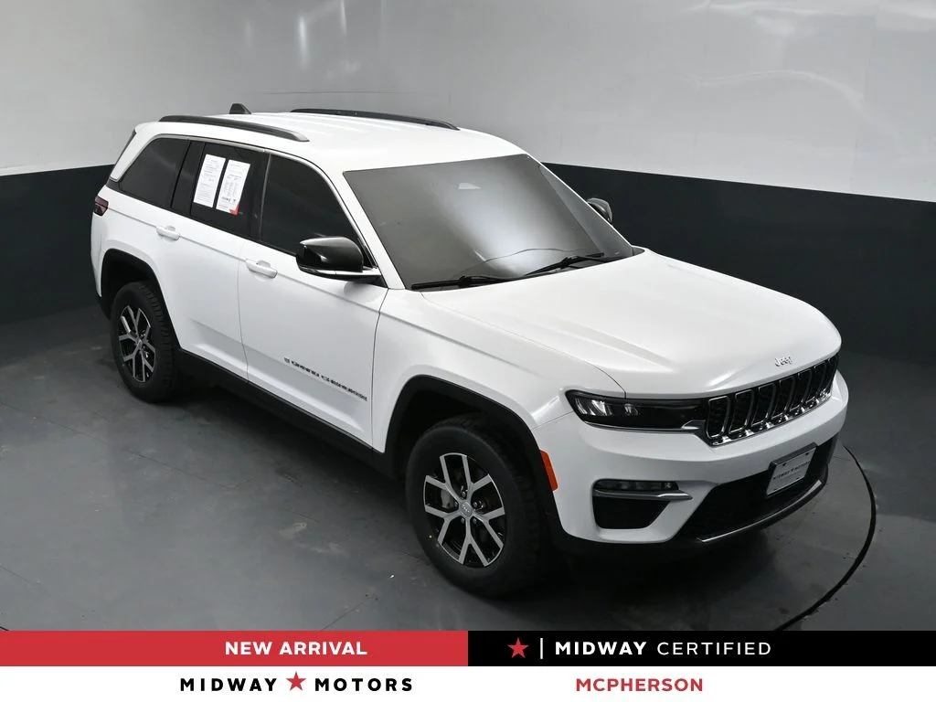 Certified Used 2024 White Jeep Limited image 1