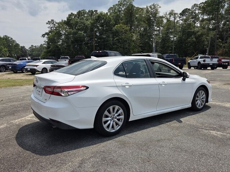 Used 2019 Super White Toyota LE image 13
