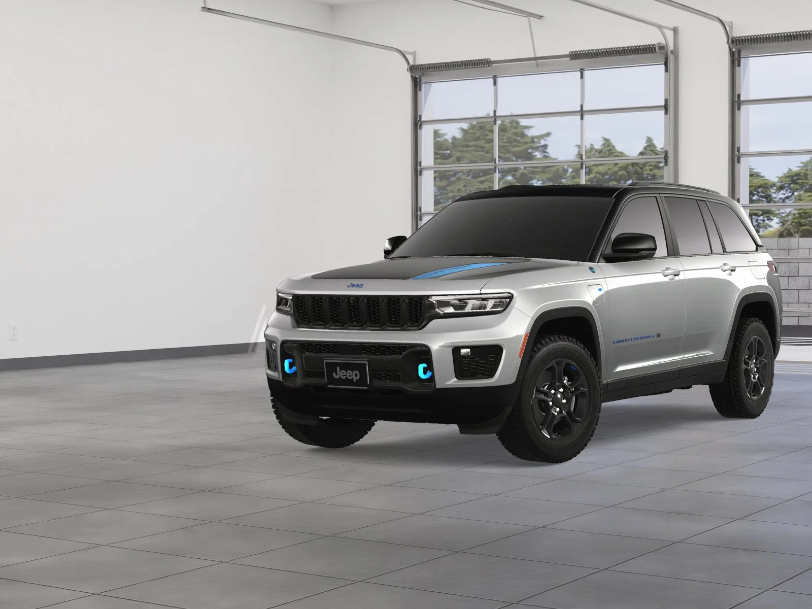 New 2024 Silver Zynith Jeep Trailhawk 4xe image 30