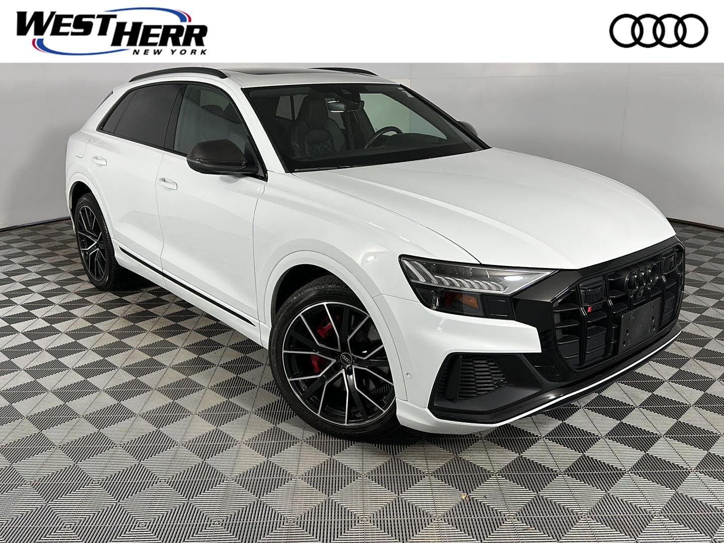 Used 2023 Glacier White Metallic Audi Prestige image 1