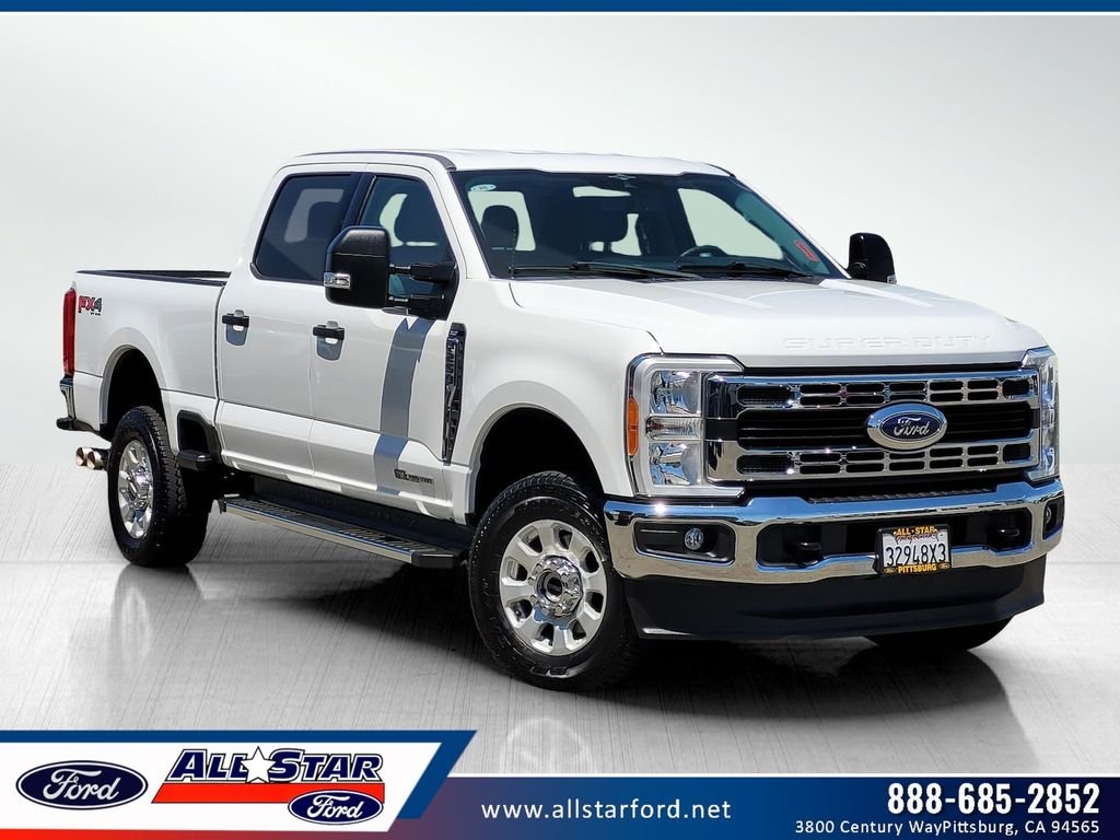 Certified Used 2023 White Ford XLT image 1