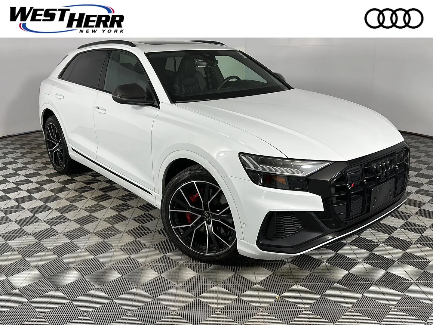 Used 2023 Glacier White Metallic Audi Prestige image 1