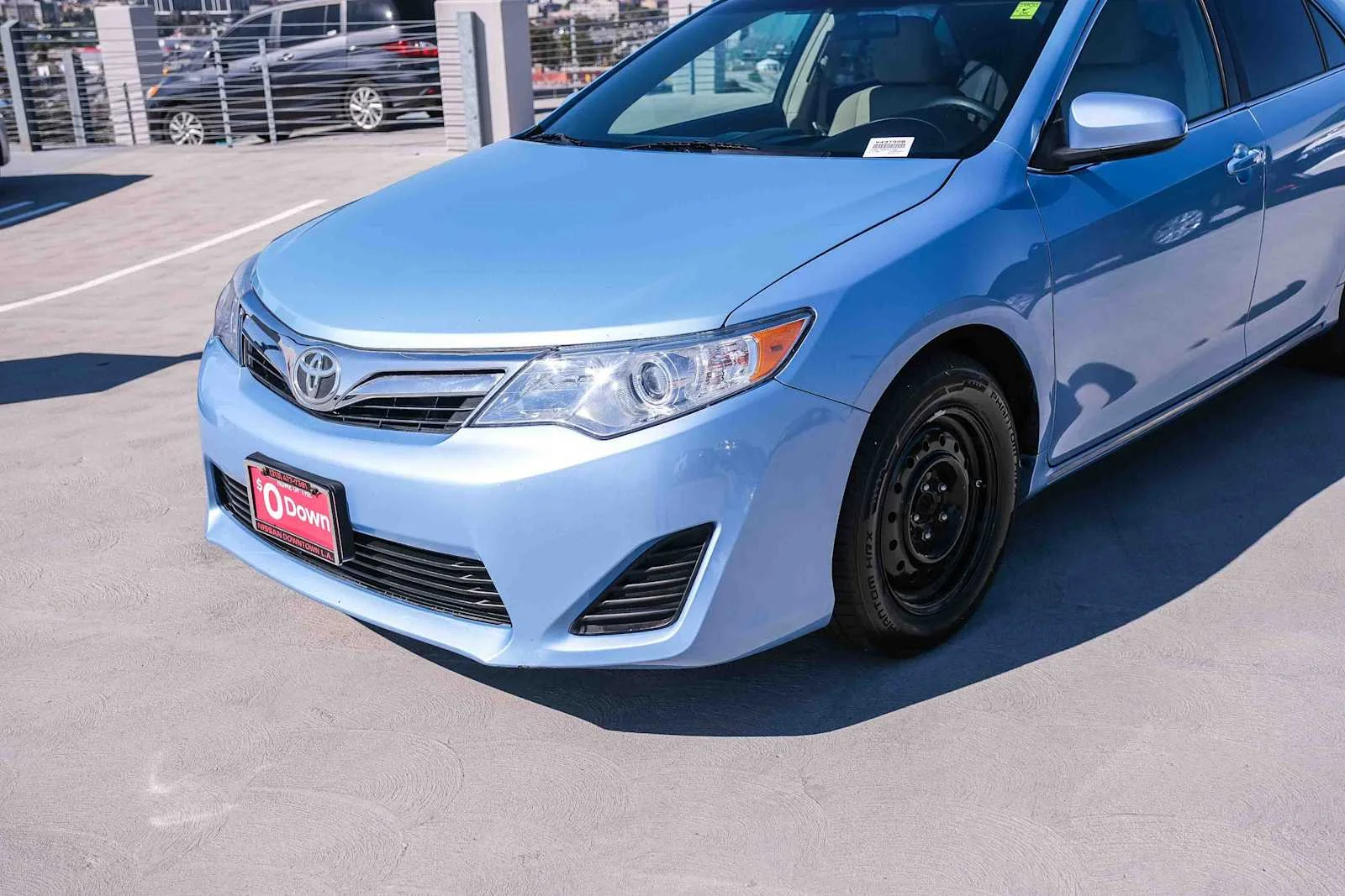 Used 2013 Clearwater Blue Metallic Toyota LE image 11