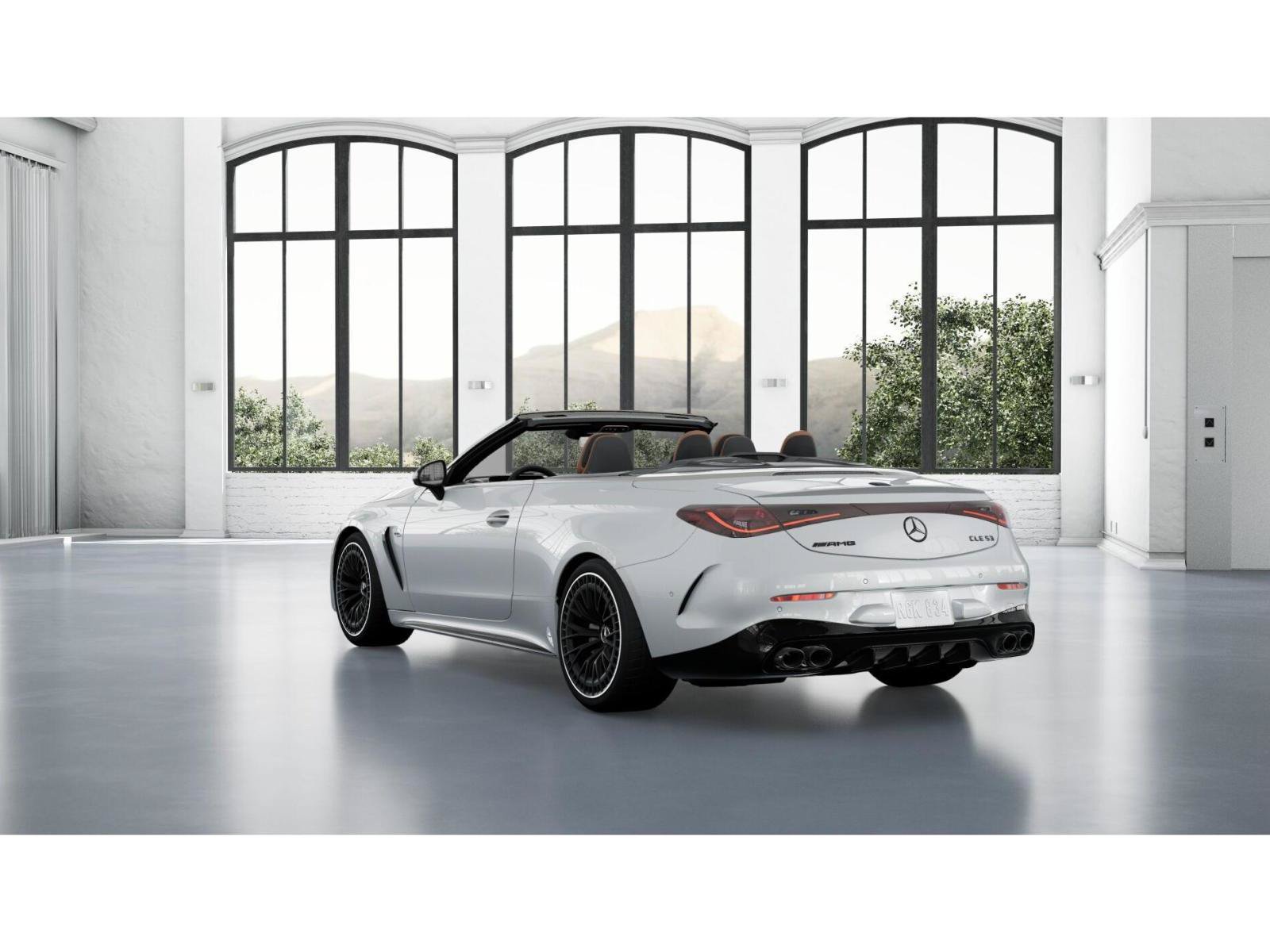 New 2027 MANUFAKTUR Moonlight White Metallic Mercedes-Benz AMG® CLE 53 4MATIC+ Cabriolet image 28