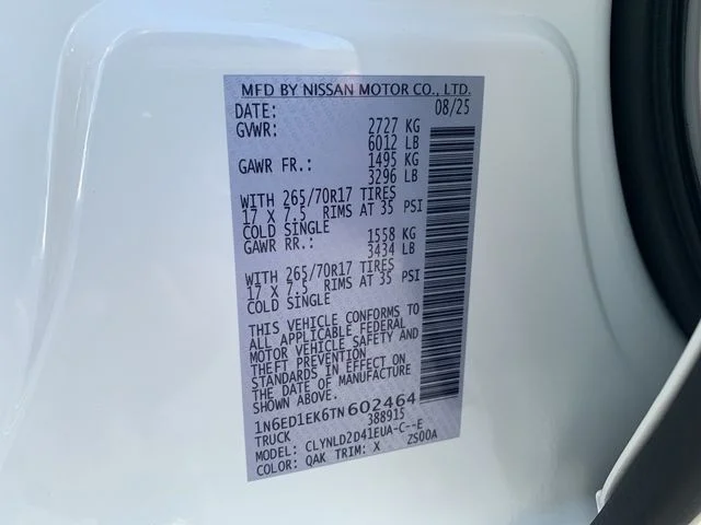 2026 Nissan Frontier PRO-4X - Photo 32