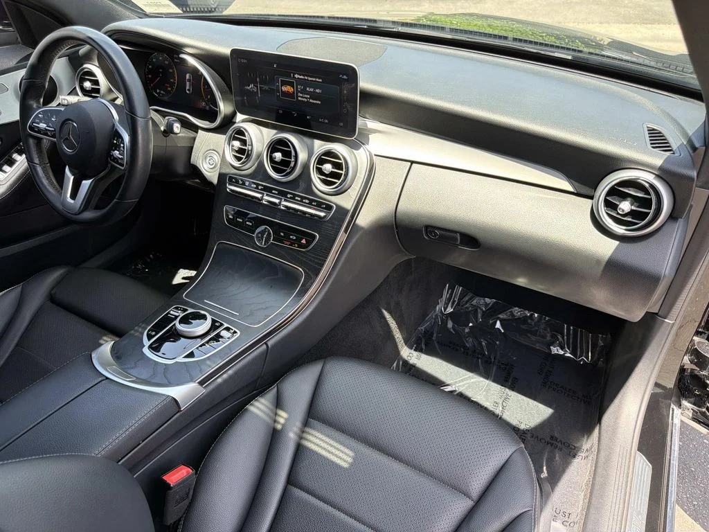 Used 2021 BLACK Mercedes-Benz C300 image 32