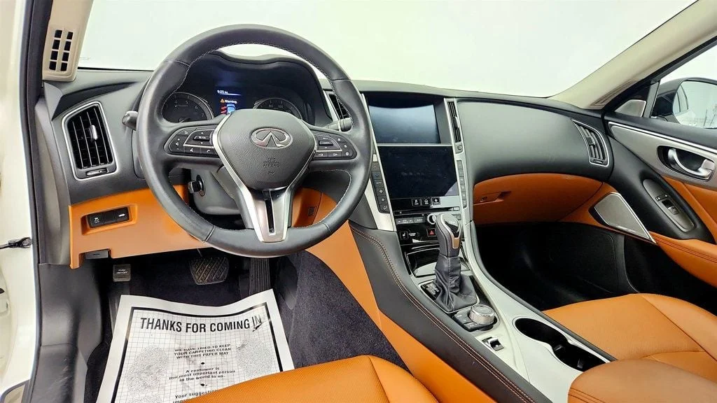 Used 2023 Pure White INFINITI LUXE AWD image 13
