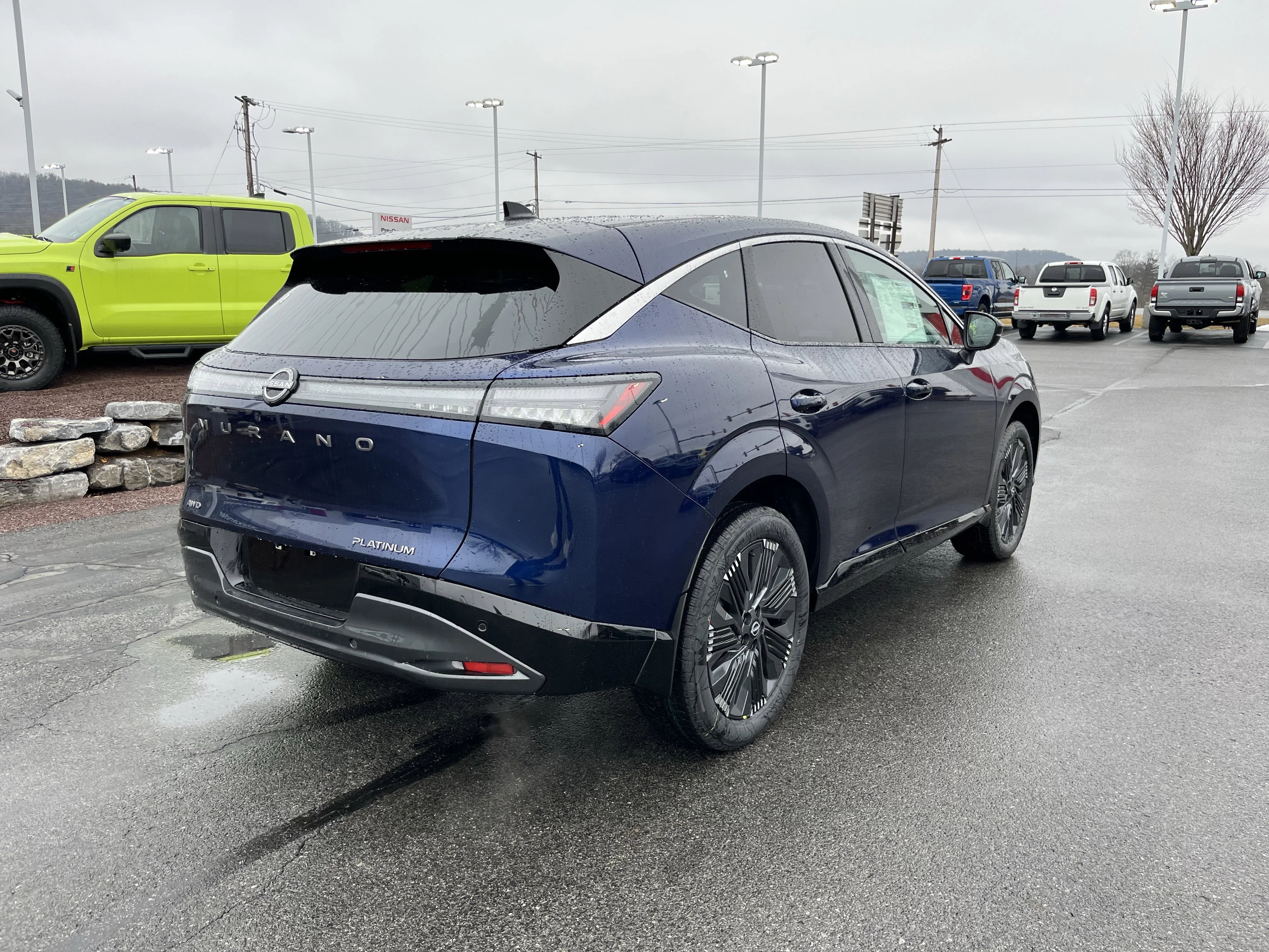 New 2026 Deep Ocean Blue Pearl Nissan Platinum image 3