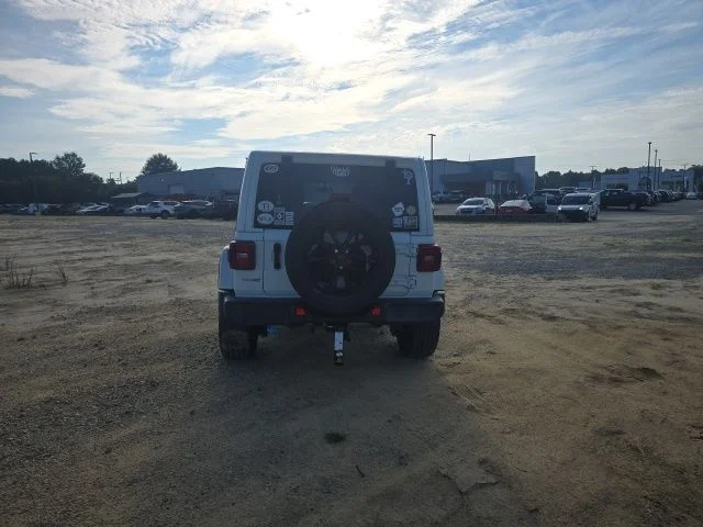 Used 2023 White Jeep Sahara 4xe image 7