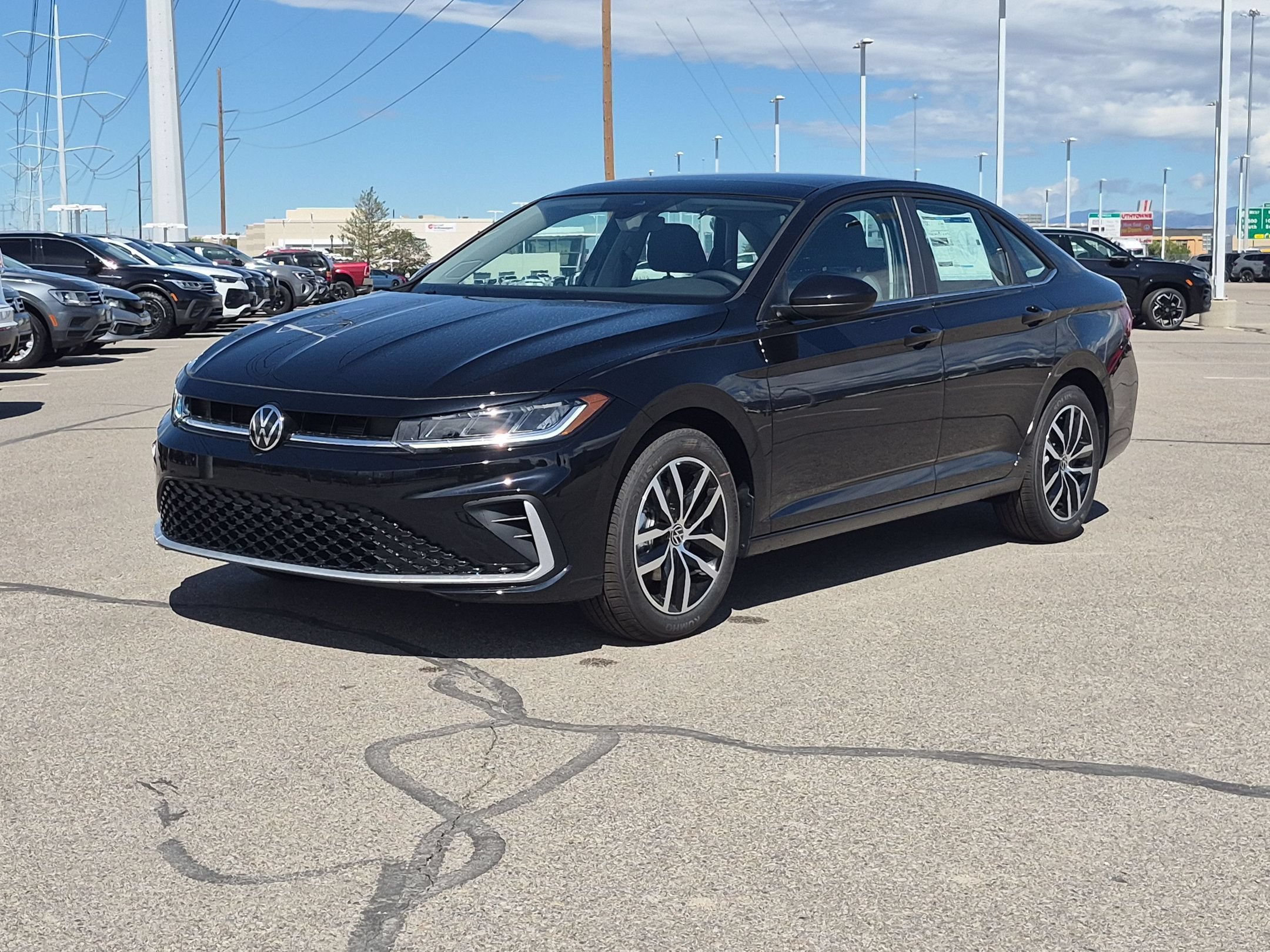 New 2027 Deep Black Pearl Volkswagen SE image 8