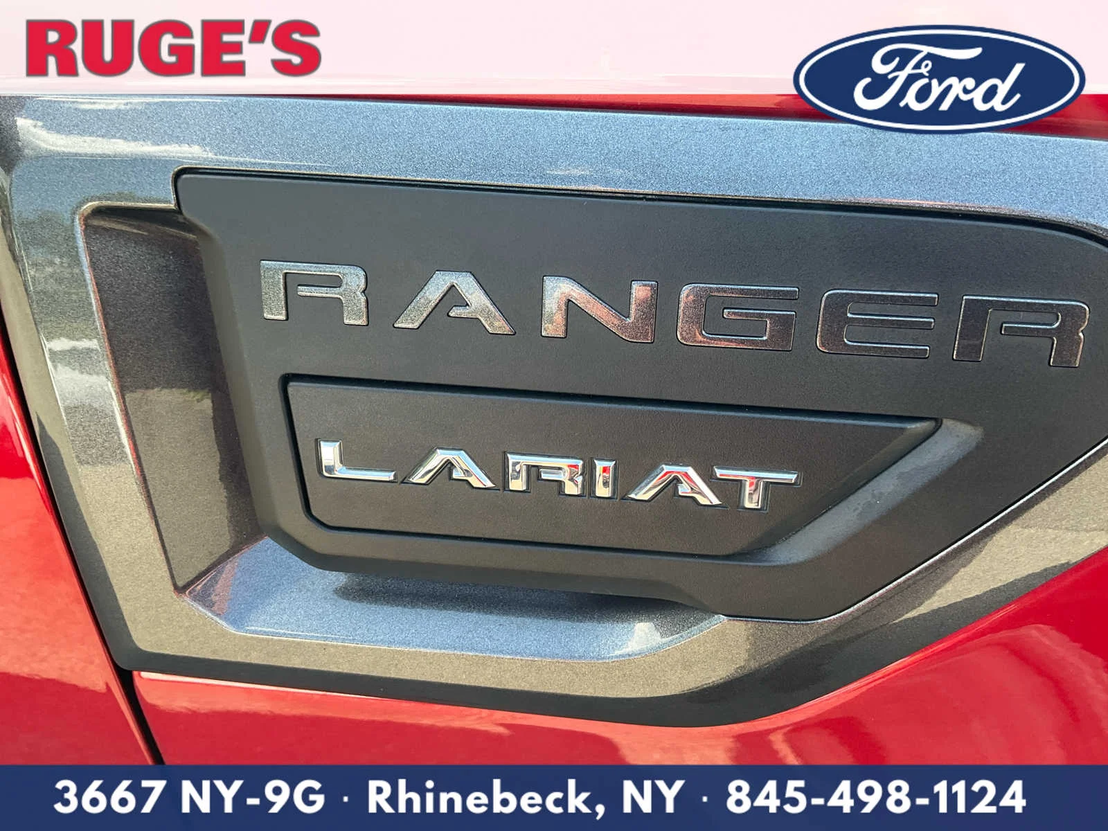 Used 2020 Rapid Red Metallic Tinted Clearcoat Ford LARIAT image 10