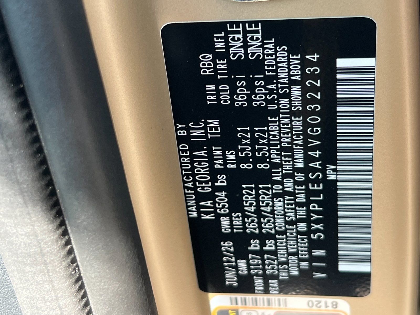 New 2027 Terrain Brown Matte Kia X-LINE SX PRESTIGE image 35
