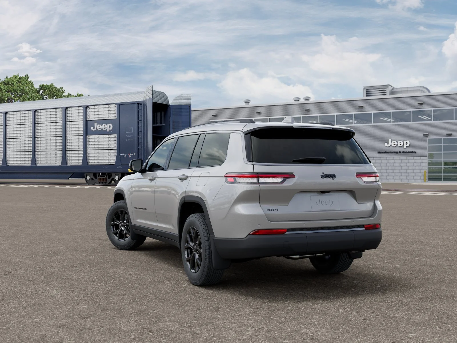 New 2026 Silver Zynith Exterior Paint Jeep Laredo image 3