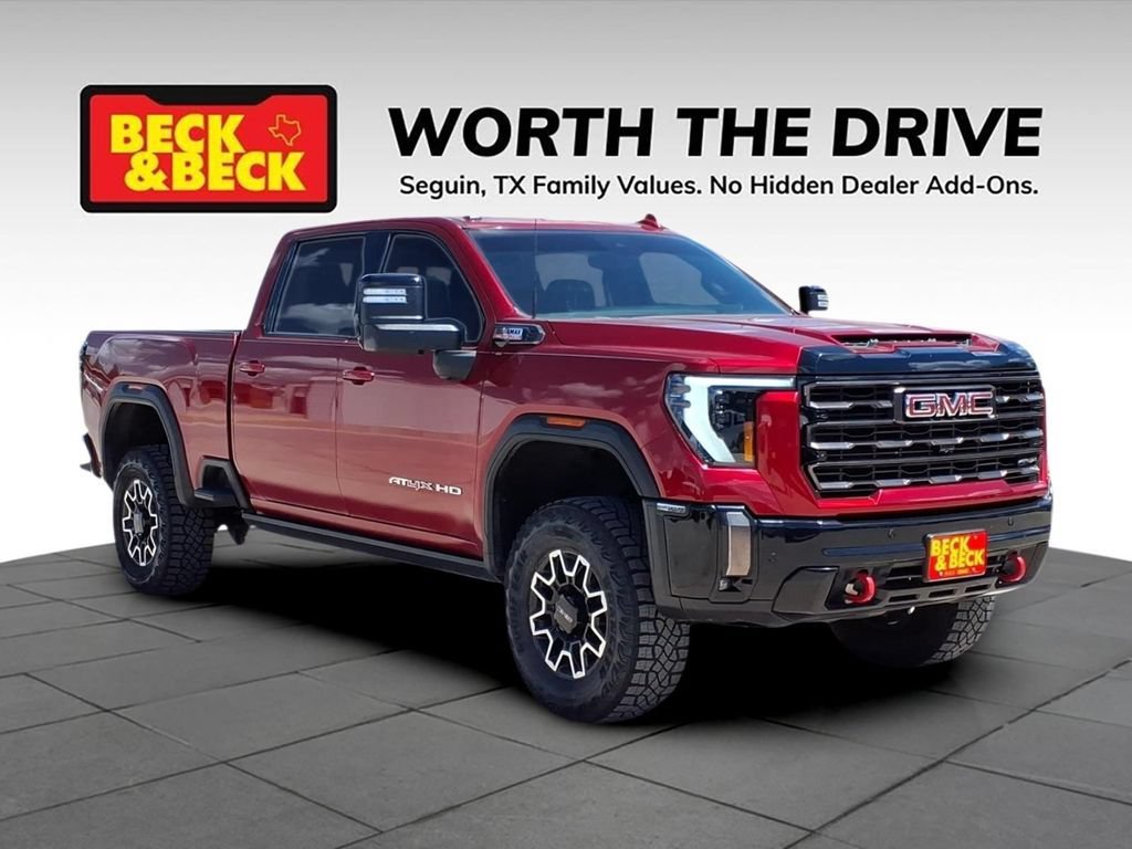 Used 2024 Volcanic Red Tintcoat GMC AT4X image 3