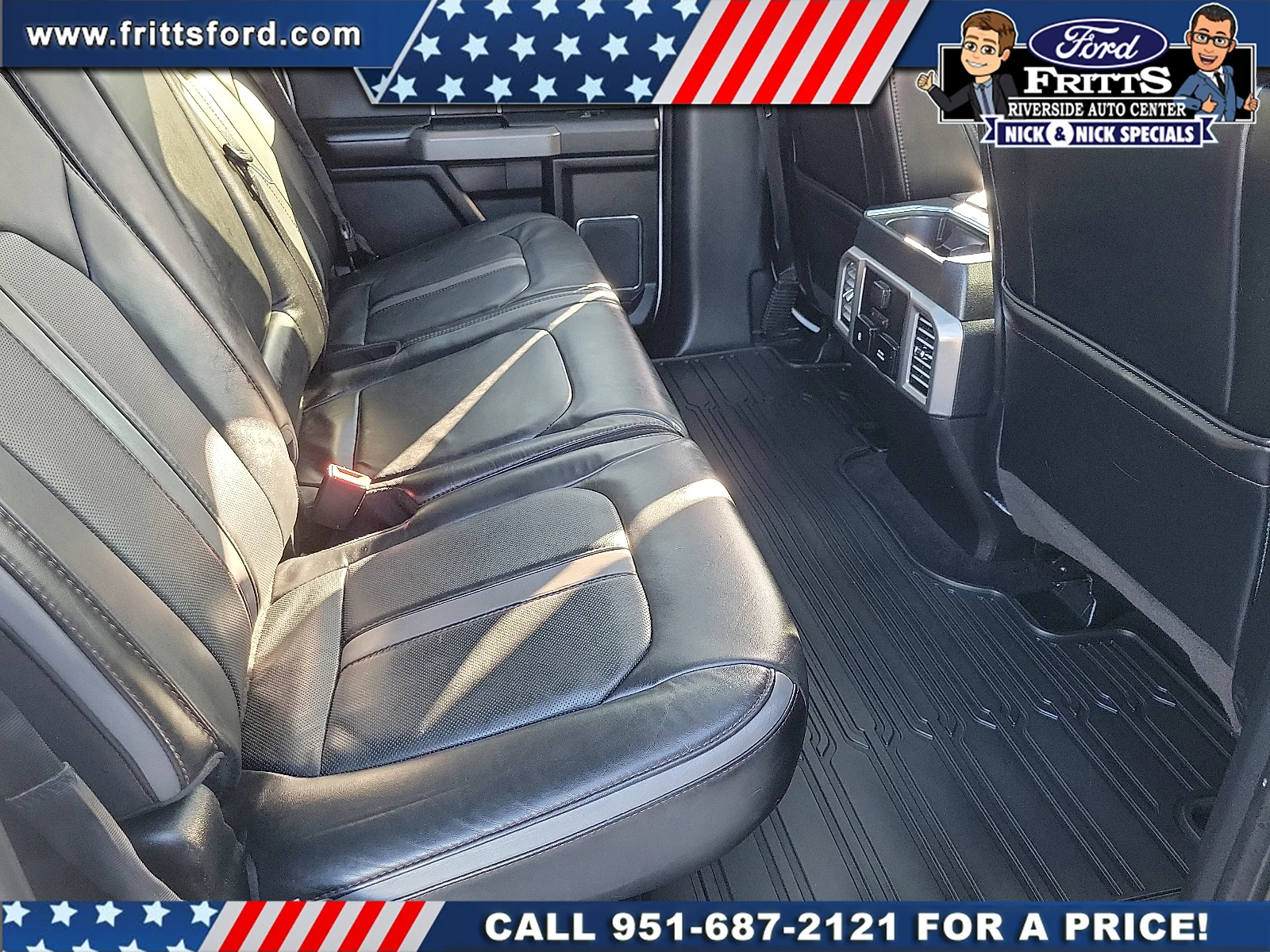 Certified Used 2019 White Platinum Clearcoat Metallic Ford Platinum image 17
