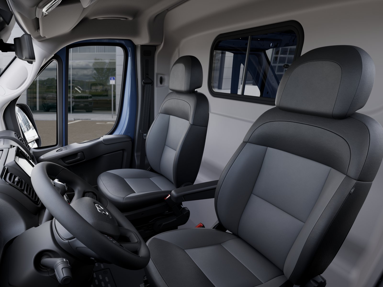 New 2026 Forged Blue Metallic Exterior Paint Ram Low Roof image 49