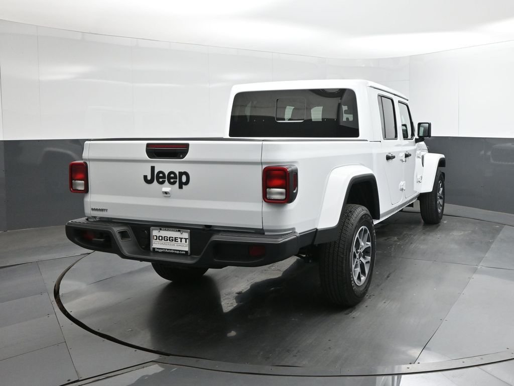 New 2025 Bright White Clear-Coat Exterior Paint Jeep Sport S image 11