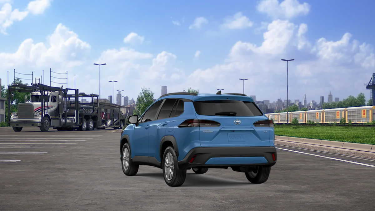 New 2026 Cavalry Blue Toyota LE image 29