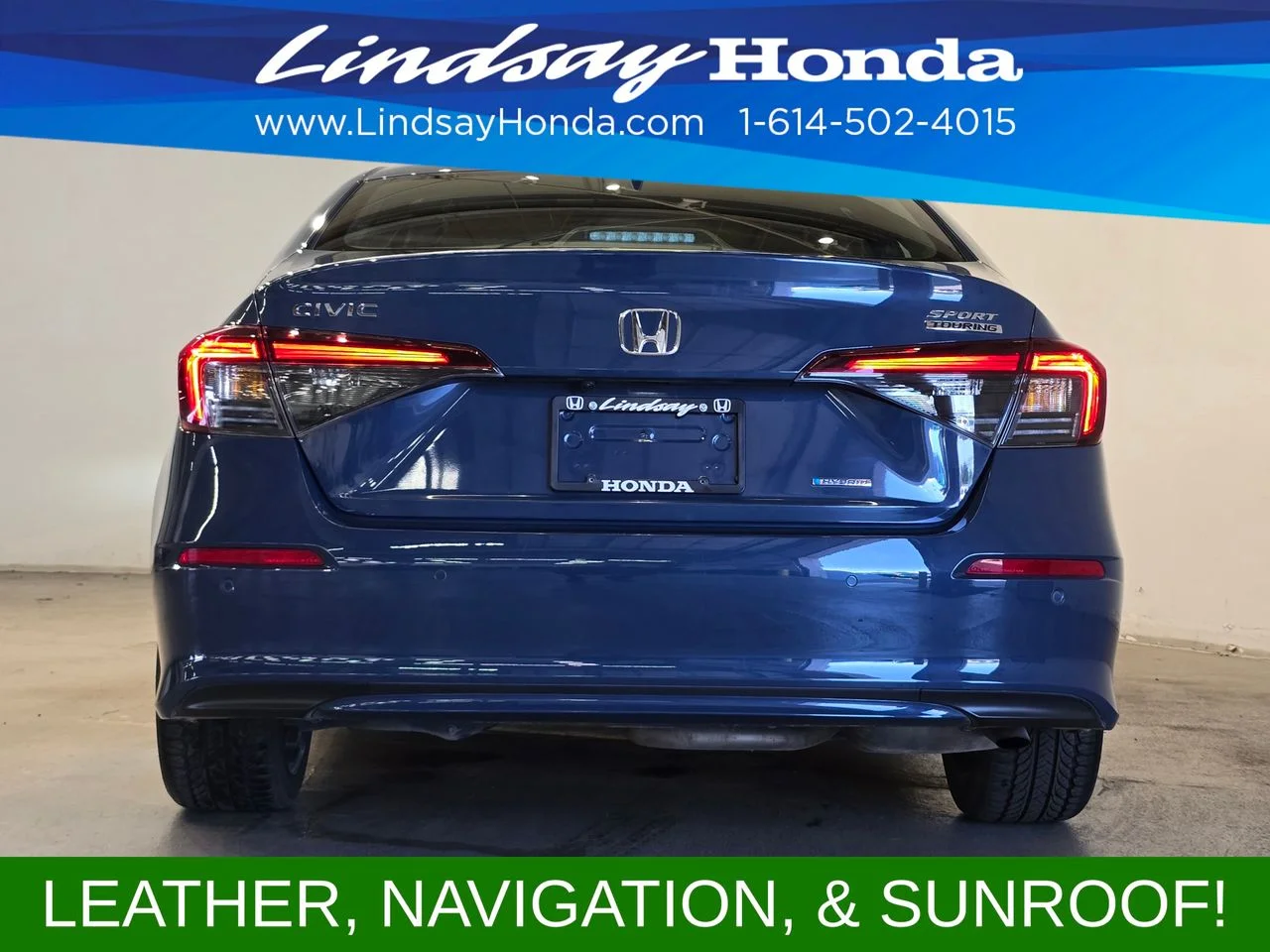 Used 2025 Blue Lagoon Pearl Honda Sport Touring image 6