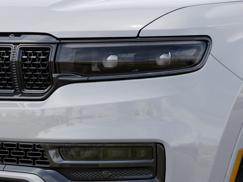 New 2025 Bright White Clearcoat Jeep Series II Obsidian image 17