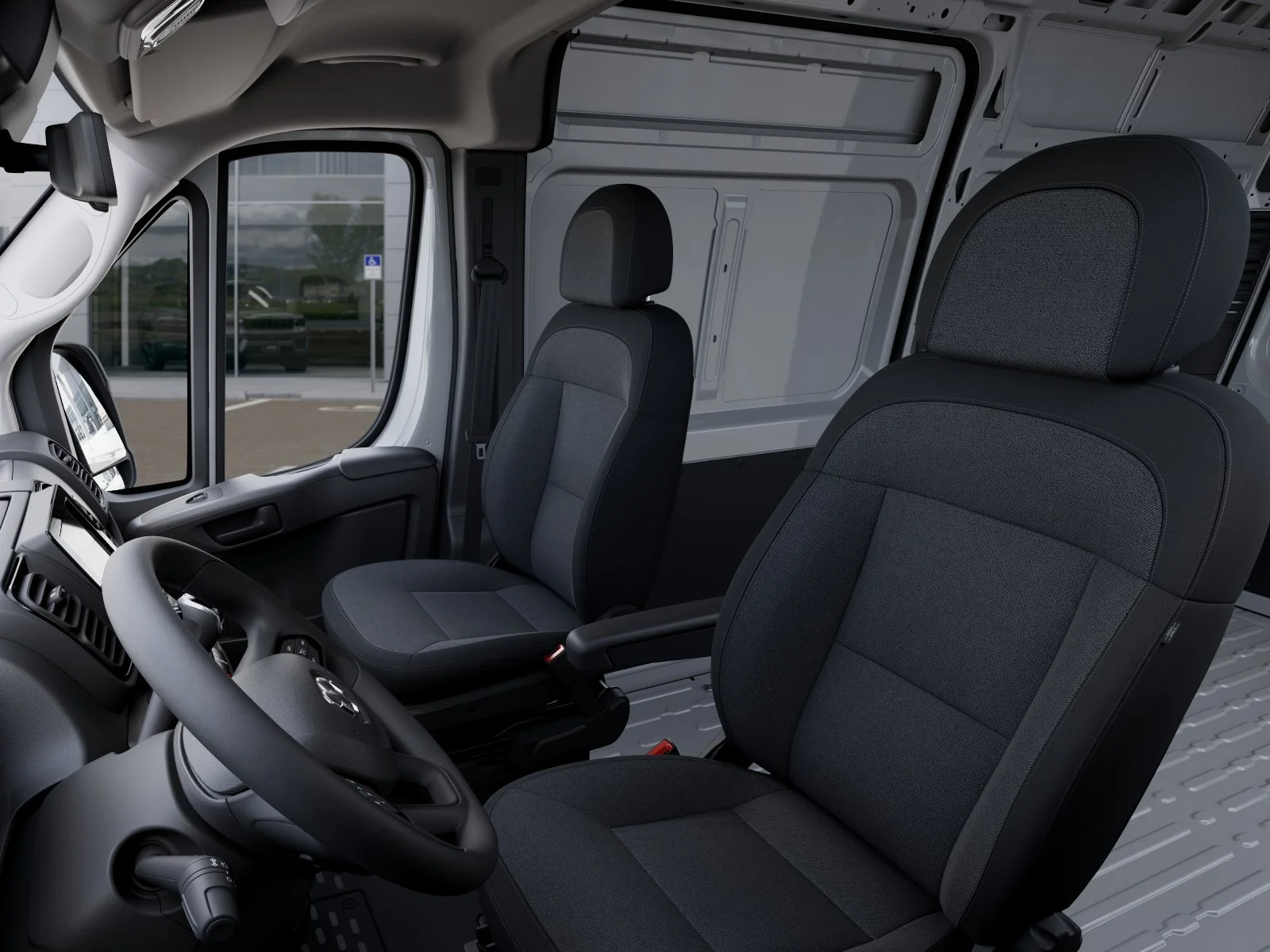 New 2026 Bright White Clearcoat RAM High Roof image 43