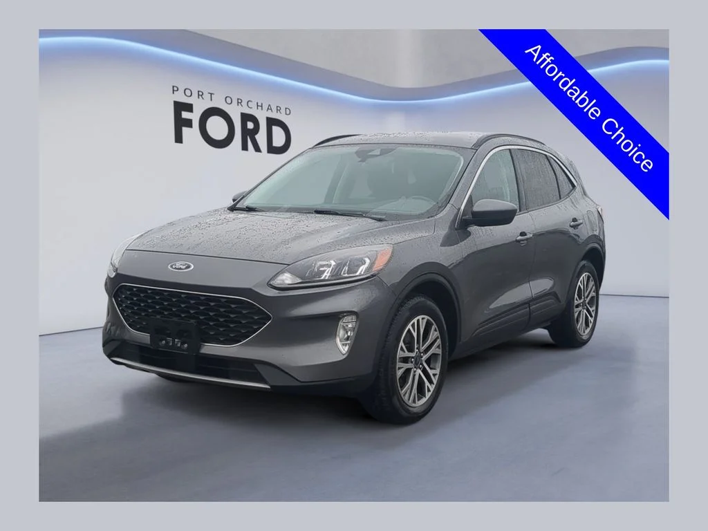 Used 2021 Gray Ford SEL image 1