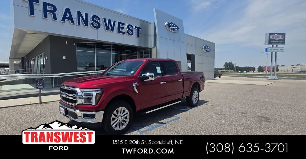 New 2026 Ruby Red Metallic Tinted Clearcoat Ford Lariat® image 1