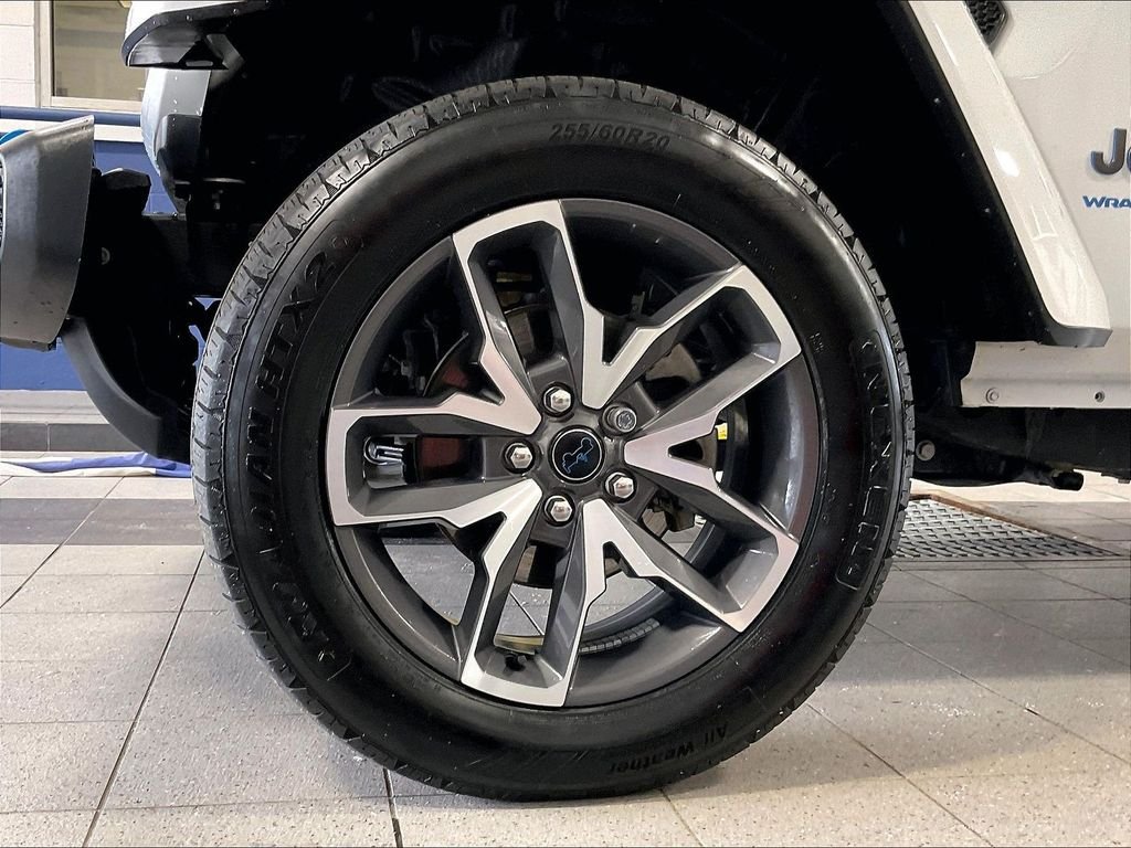 Used 2024 White Jeep Sport S 4xe image 7