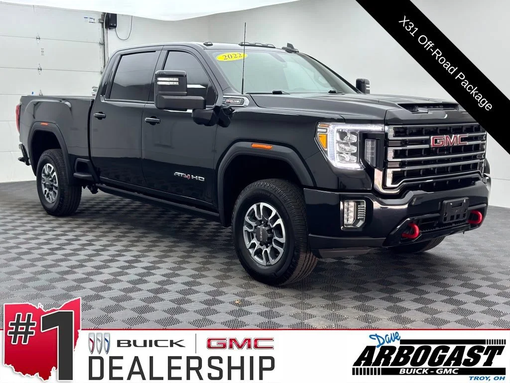 Used 2022 Onyx Black GMC AT4 image 1