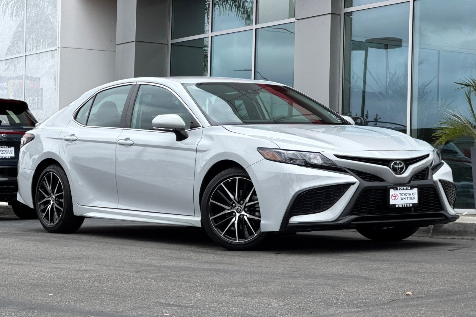 Certified Used 2023 White Toyota SE image 2