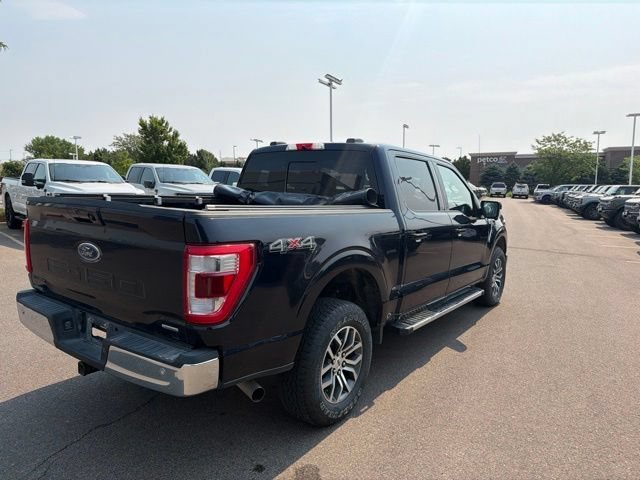 Used 2021 Blue Metallic Ford LARIAT image 8