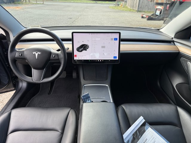 Used 2021 Midnight Silver Metallic Tesla Long Range image 21
