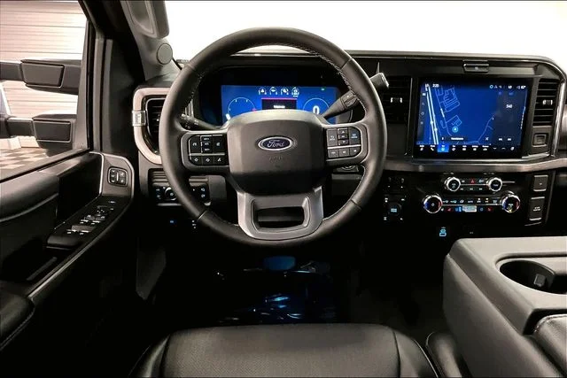Used 2025 Antimatter Blue Metallic Ford Lariat image 6