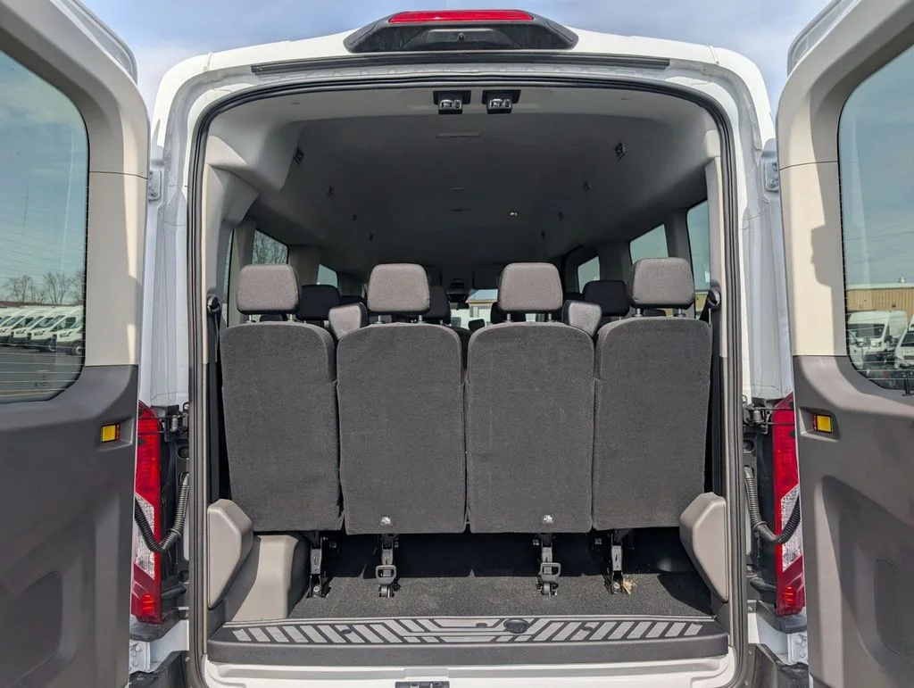 New 2026 Oxford White Ford Passenger Van XLT image 23