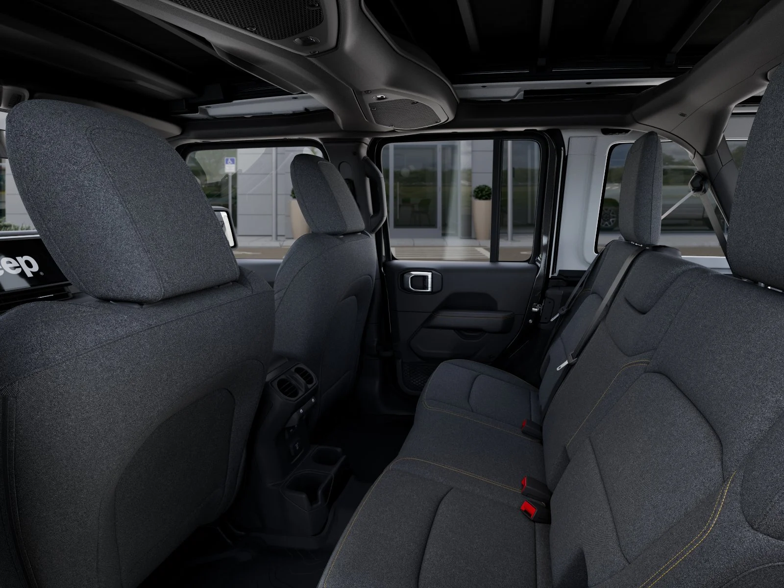 New 2026 Granite Crystal Metallic Clear-Coat Exterior Paint Jeep Sahara image 50