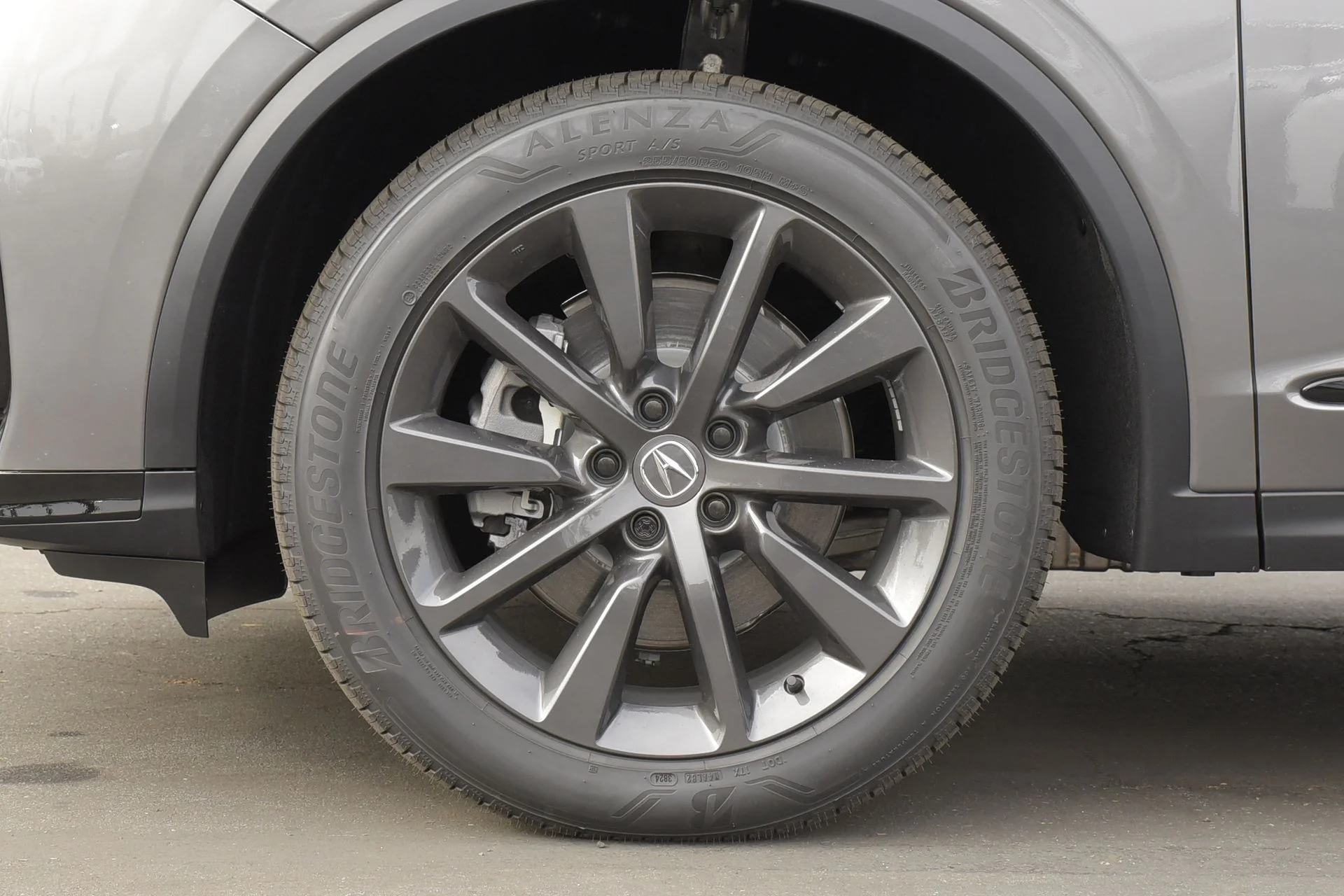 New 2026 Liquid Carbon Metallic Acura SH-AWD A-Spec image 6