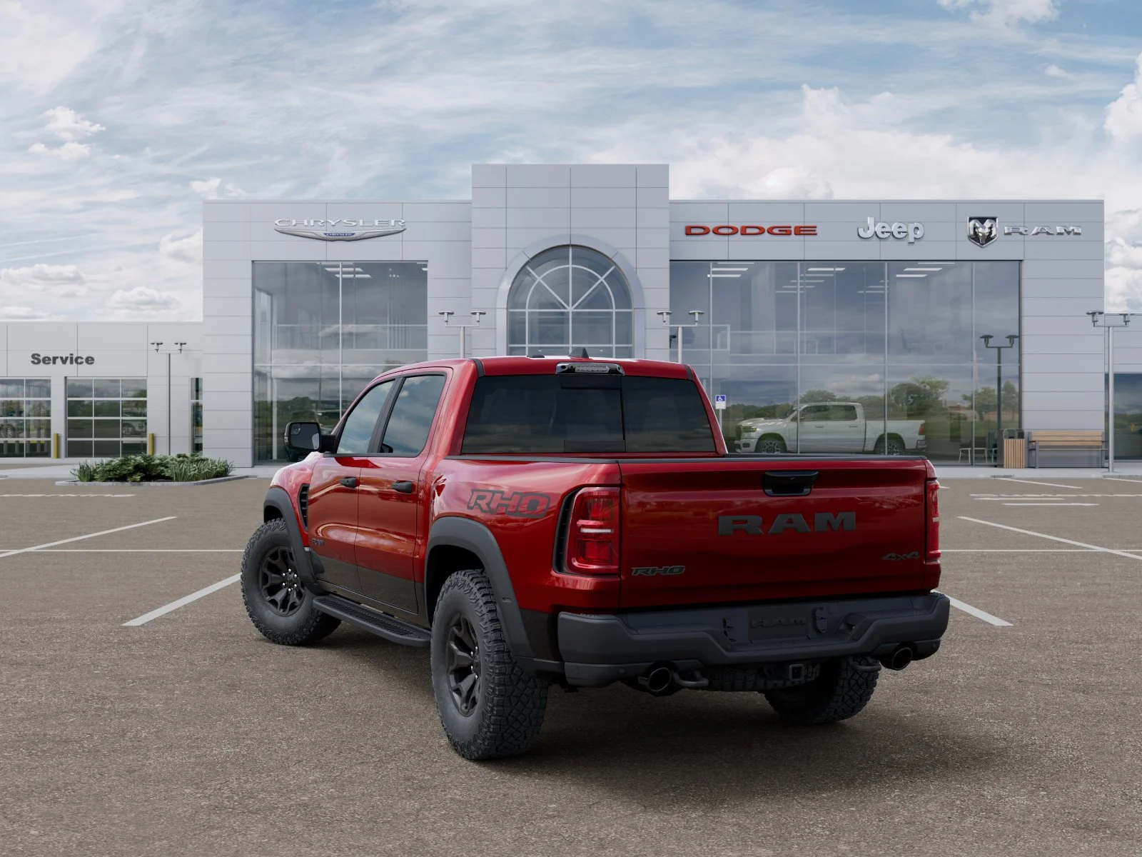 New 2026 Molten Red Pearl-Coat Exterior Paint RAM RHO image 30