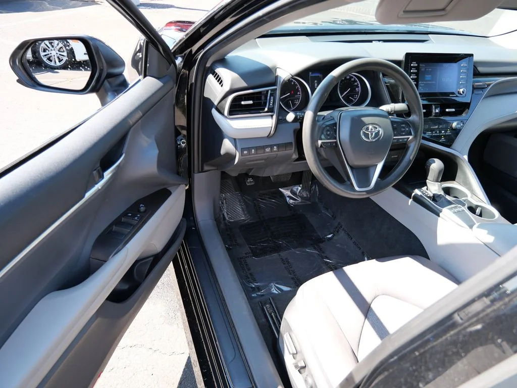 Certified Used 2024 Black Toyota LE image 9